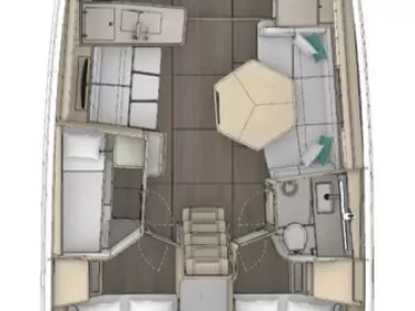 Noleggio Barca a vela Dufour con patente nautica