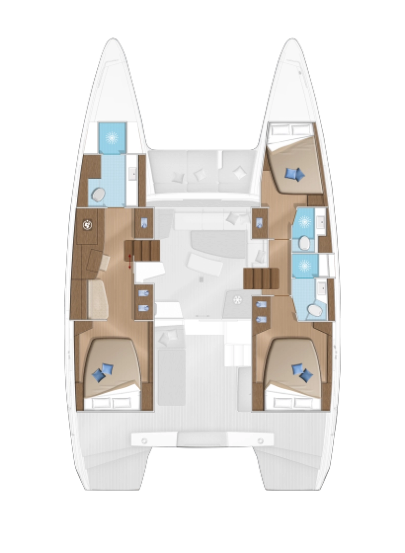 Noleggio a Rogosnizza – Lagoon Lagoon 42 su SamBoat