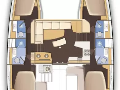 Noleggiare una Lagoon Lagoon 42 a Rogosnizza