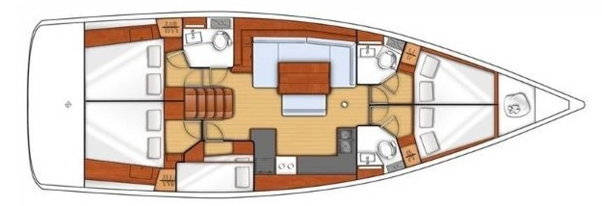 Noleggio barche Primošten economico Oceanis 48