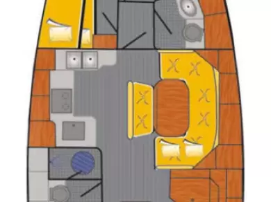 Bavaria Cruiser 46 da affittare a  Heiligenhafen