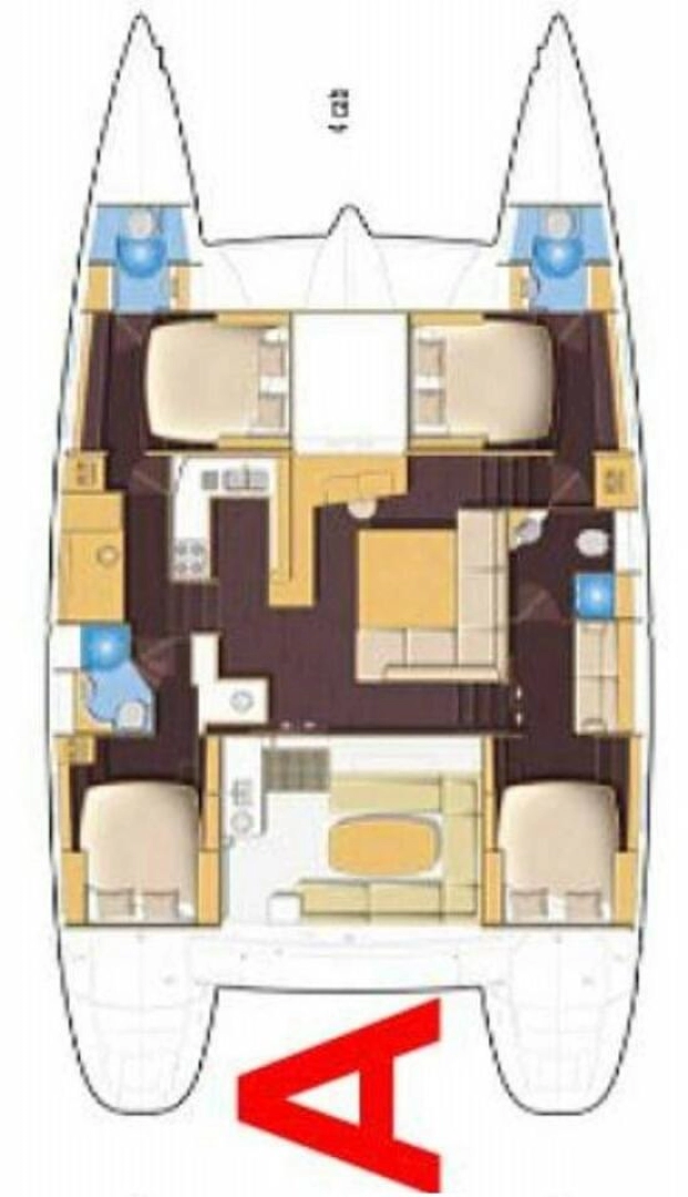 Noleggiare una Lagoon Lagoon 500 a Wyk auf Föhr