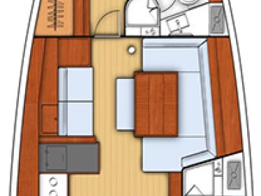 Noleggio Barca a vela Bénéteau con patente nautica