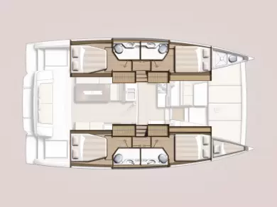 Noleggio Catamarano a Préveza – Bali Bali 4.2