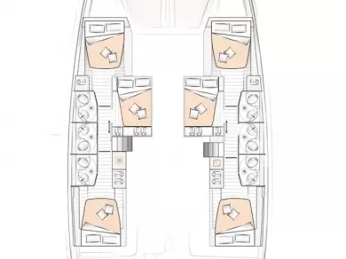 Noleggio Catamarano Excess con patente nautica
