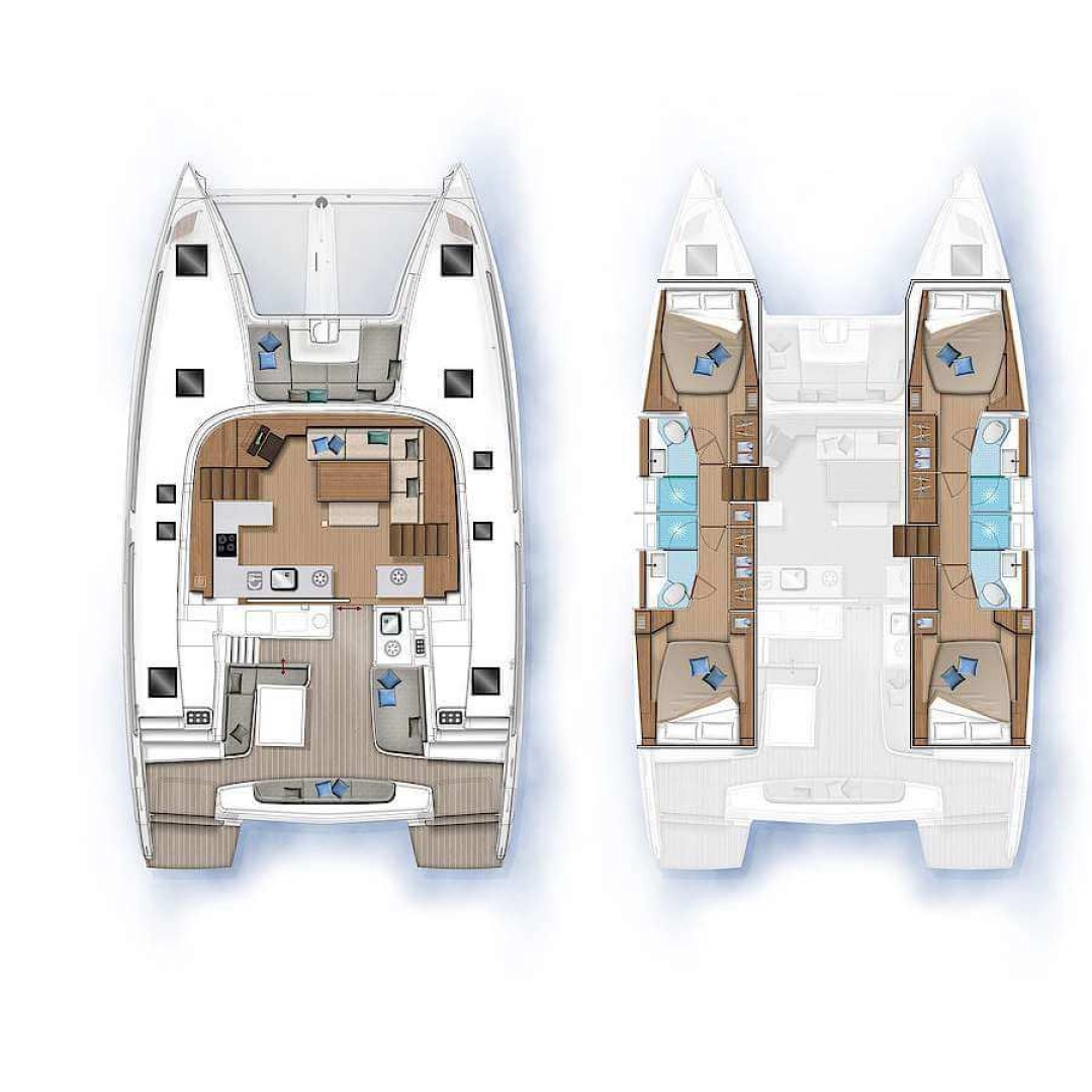 Noleggio a Fethiye – Lagoon Lagoon 46 su SamBoat