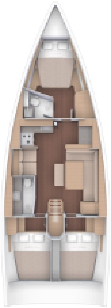 Noleggiare una Dufour Dufour 430 a Golfe-Juan