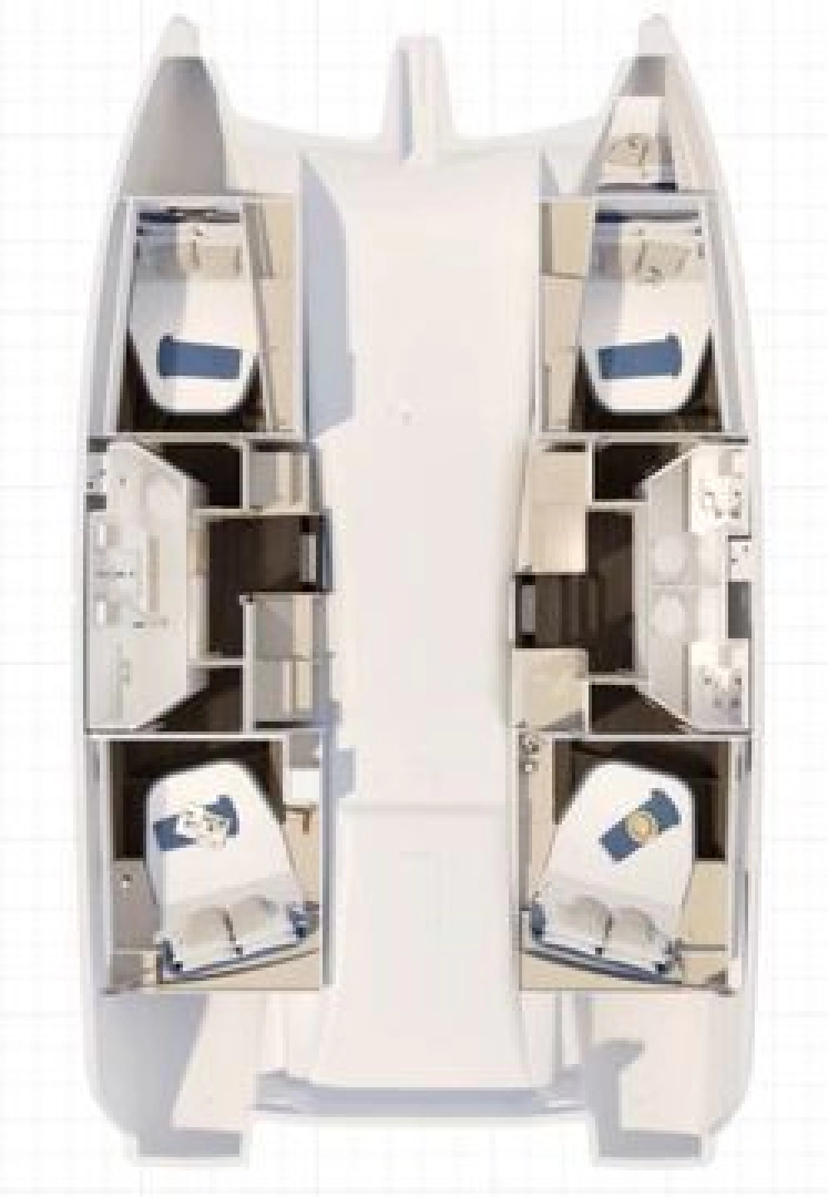 Noleggio Catamarano con o senza skipper Fountaine Pajot a Saint-Raphaël