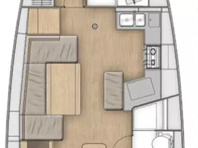 Noleggio barche Golfe-Juan economico Oceanis 40.1