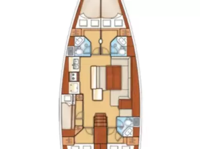 Barca a vela a noleggio a Marina Milna Kanarija al miglior prezzo