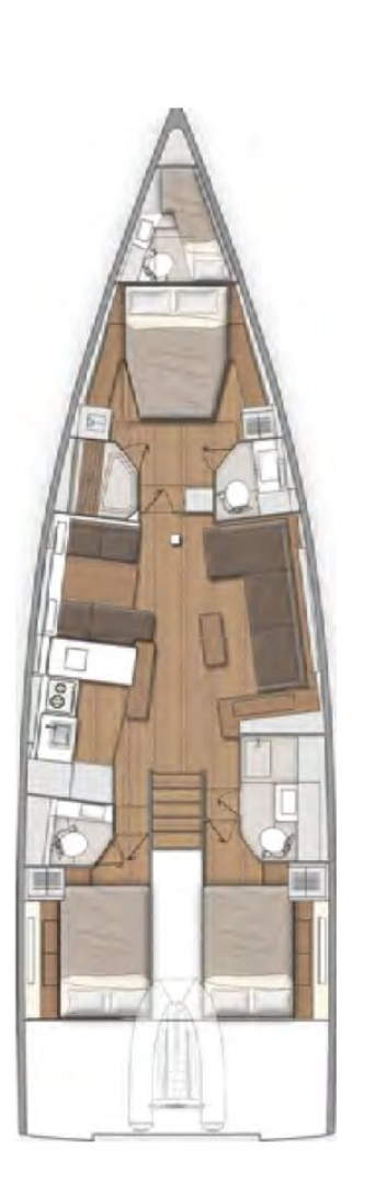 Noleggio barche Bénéteau First 53 a Cugnana Verde su Samboat