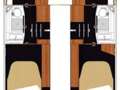 Noleggio Barca a motore Fountaine Pajot con patente nautica