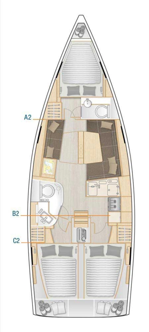Noleggio a Sebenico – Hanse Hanse 388 su SamBoat