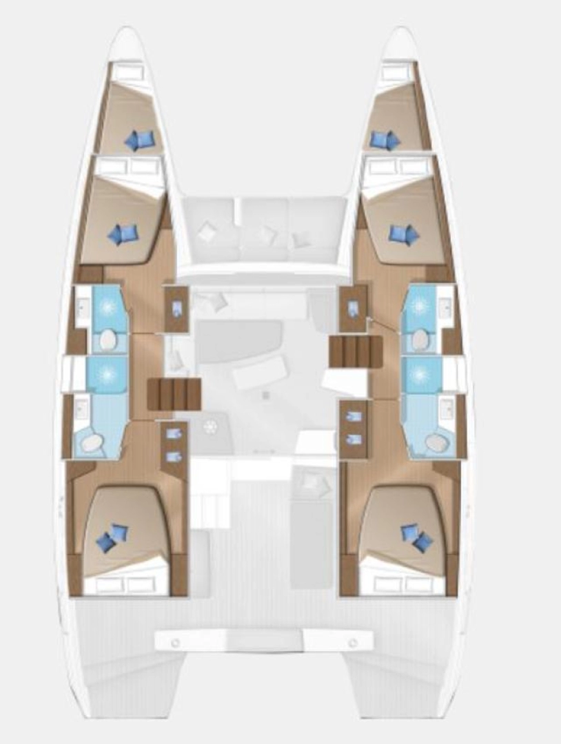 Noleggio barche Pola economico Lagoon 42 Millenium