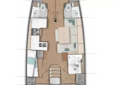 Noleggiare una Jeanneau Sun Odyssey 490 a Jezera