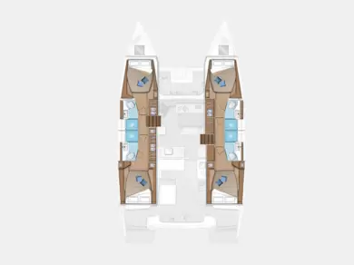 Noleggio Catamarano a Sant Antoni de Portmany – Lagoon Lagoon 46