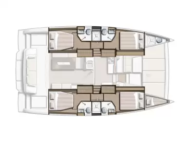 Noleggio Catamarano Bali con patente nautica