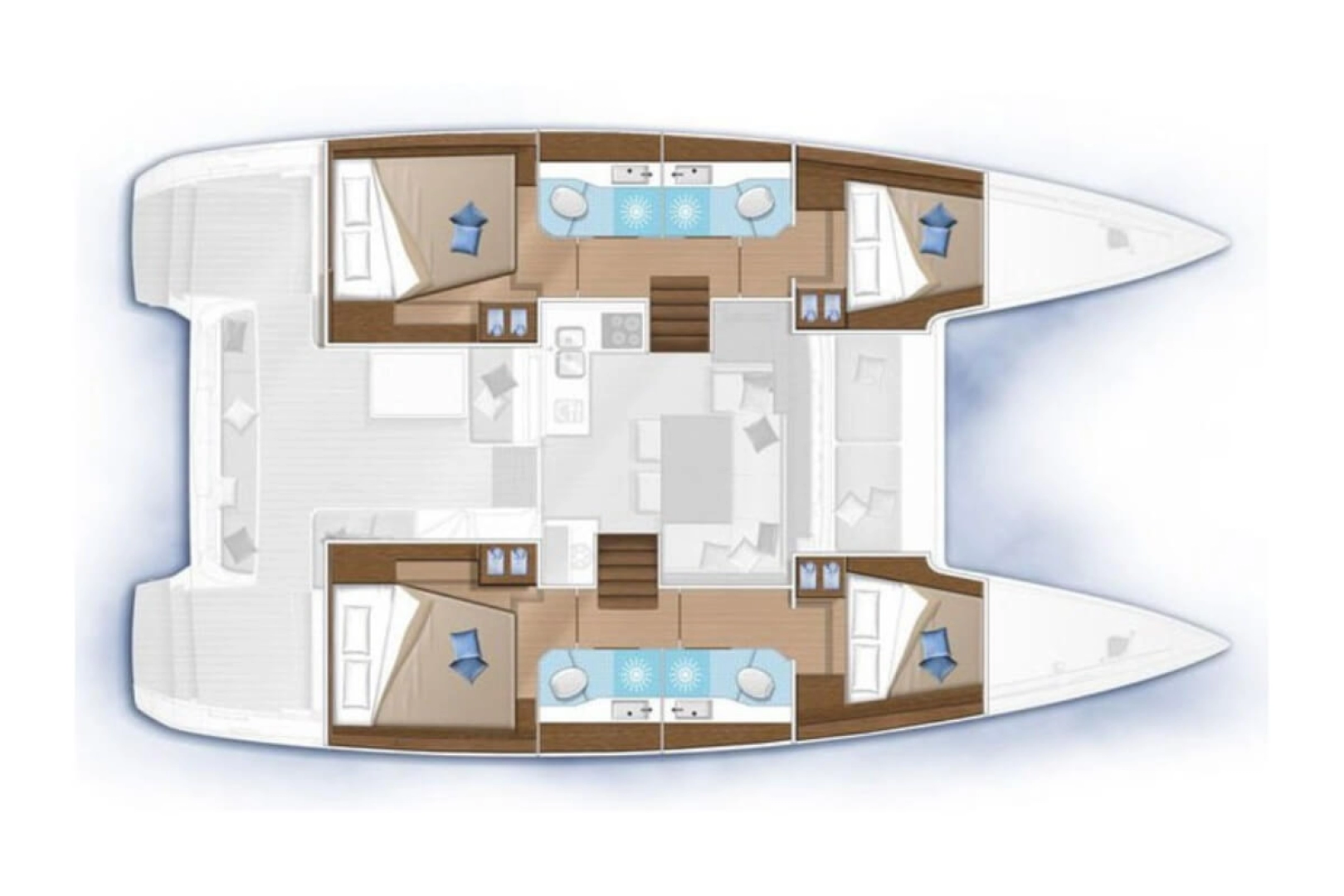 Noleggio Catamarano con o senza skipper Lagoon a Pirovac