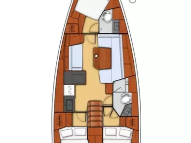 Noleggio barche Bénéteau Oceanis 41.1 a Zaravecchia (Biograd) su Samboat
