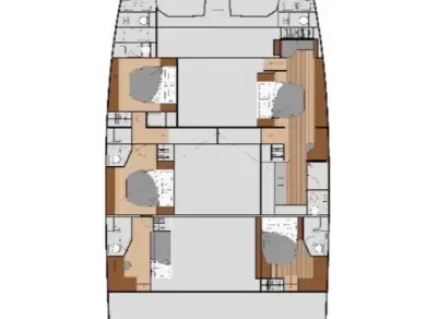 Noleggio Yacht di lusso Fountaine Pajot con patente nautica