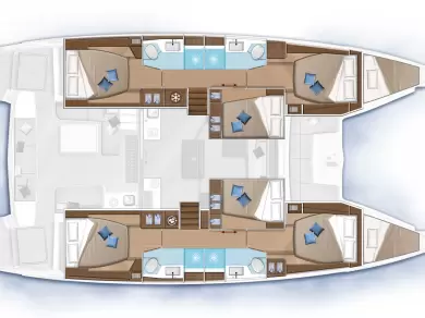 Lagoon Lagoon 50 da affittare a  Gouviá