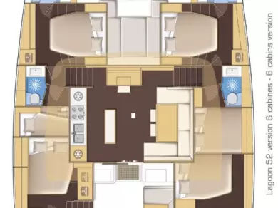 Noleggio Catamarano Lagoon con patente nautica