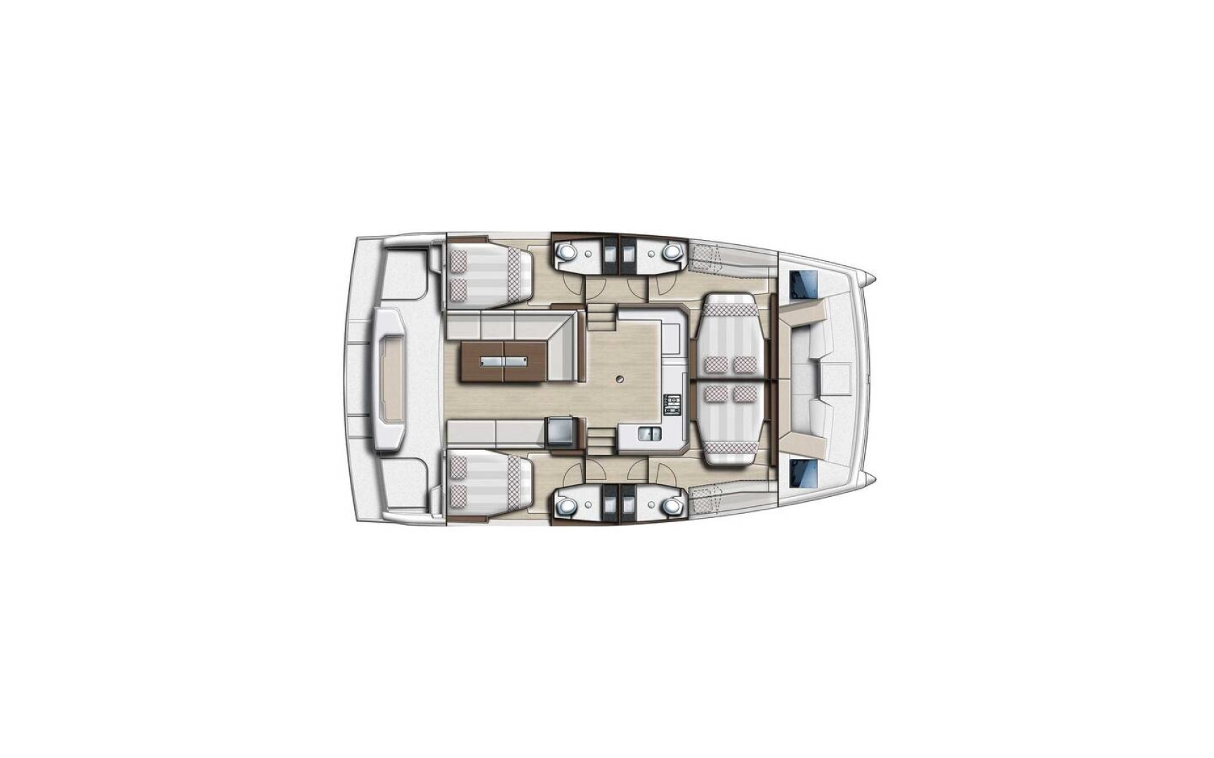 Noleggio barche Bali Bali Catspace Voile a Spalato su Samboat