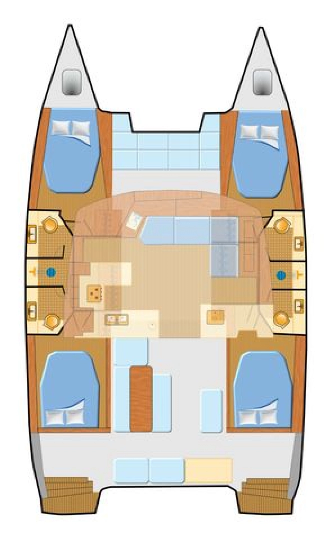 Noleggio a Rogosnizza – Fountaine Pajot Astrea 42 su SamBoat
