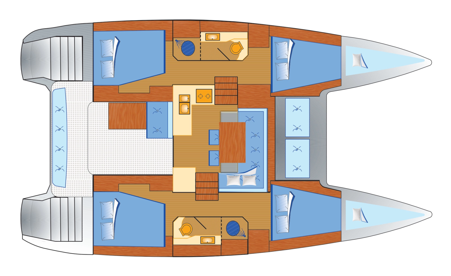 Noleggio a Punat – Lagoon Lagoon 40 su SamBoat