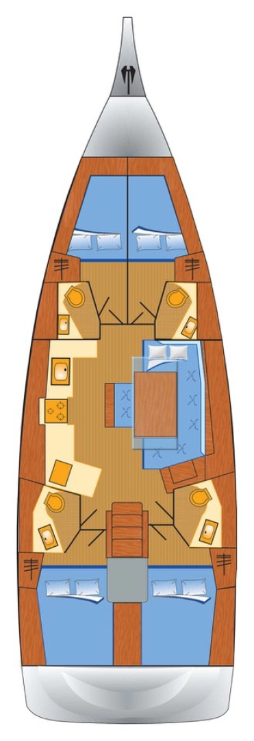 Bénéteau Oceanis 46.1 da affittare a  Zaravecchia (Biograd)