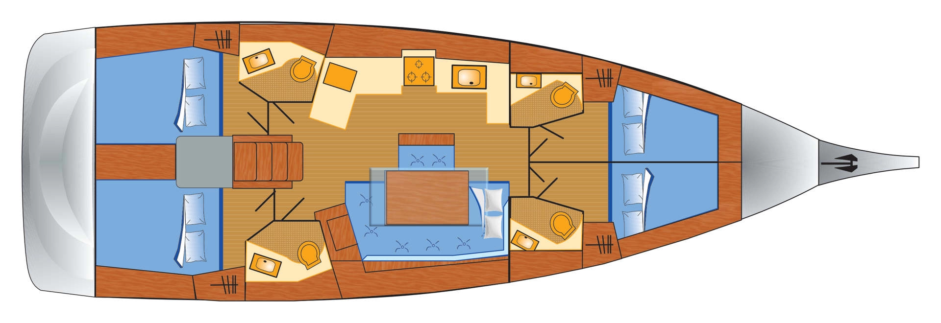 Noleggio a Pola – Bénéteau Oceanis 46.1 su SamBoat