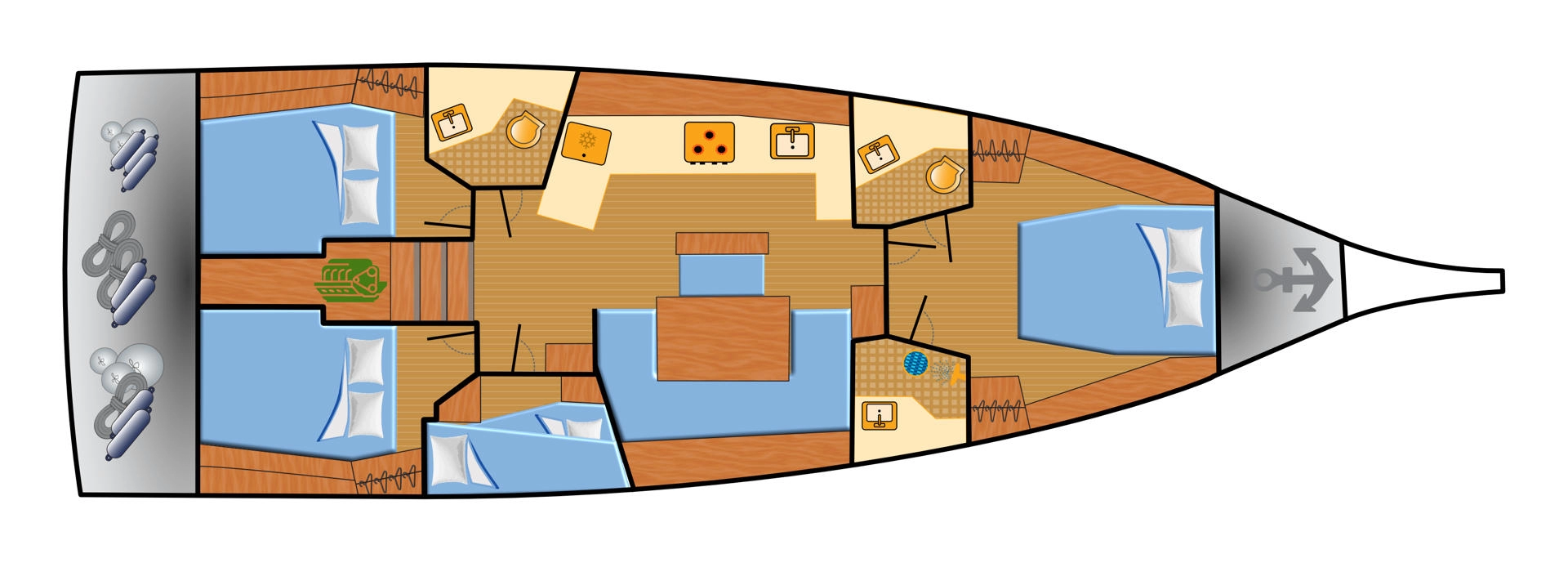 Noleggio barche Punat economico Oceanis 46.1