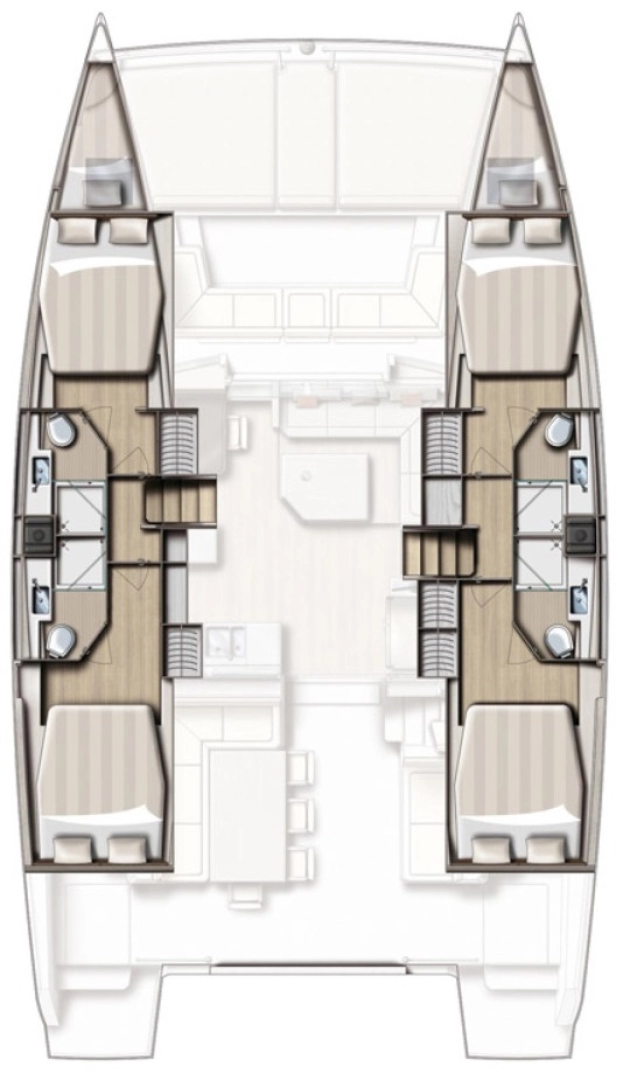 Noleggio Catamarano Bali con patente nautica