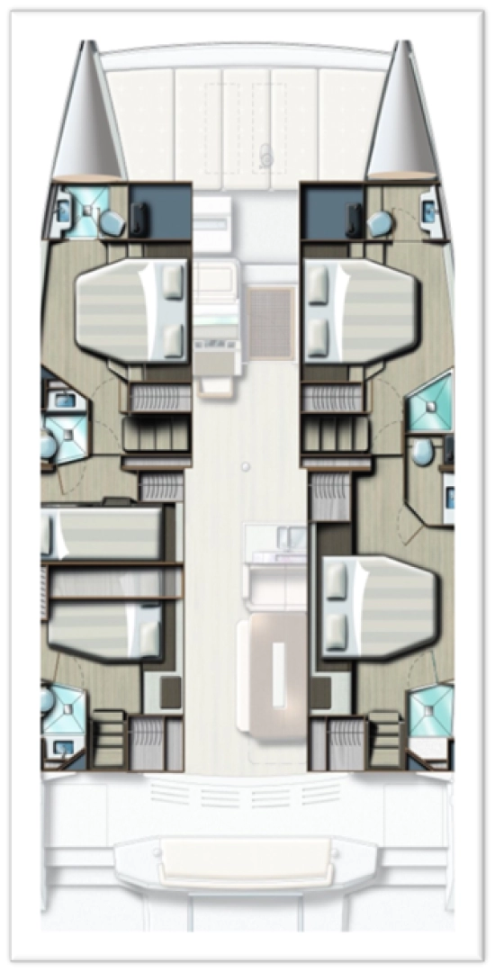 Noleggio Catamarano a Rogosnizza – Bali Bali 4.8