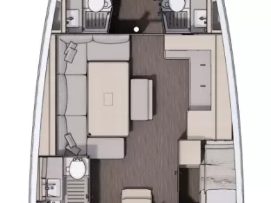 Noleggio Barca a vela Dufour con patente nautica