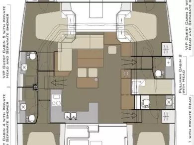 Noleggiare una Dufour Dufour Catamarans 48 Sail a Sebenico