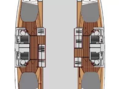 Noleggio Catamarano Fountaine Pajot con patente nautica