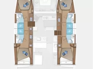 Noleggio Catamarano a Trogir – Lagoon Lagoon 46