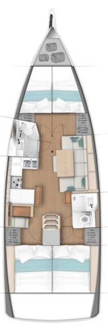 Jeanneau Sun Odyssey 440 da affittare a  Pomer