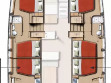 Noleggio barche Álimos economico Bali 5.2 - 6 + 2 cab.