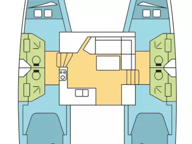 Noleggiare una Fountaine Pajot Isla 40 a Lefkáda