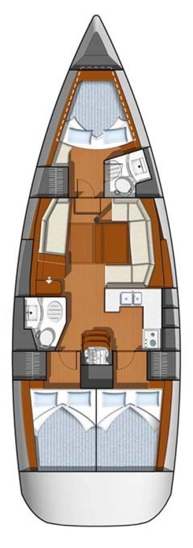 Jeanneau Sun Odyssey 42 DS da affittare a  Lefkáda