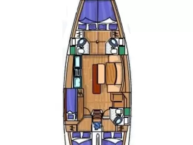 Noleggio Barca a vela Bénéteau con patente nautica
