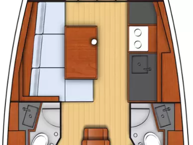 Bénéteau Oceanis 38.1 da affittare a  Spalato