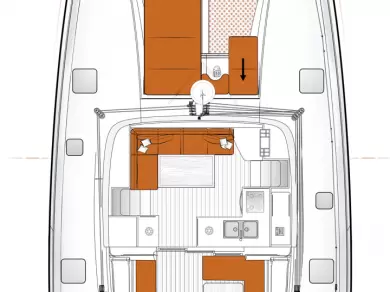 Noleggio Catamarano Excess con patente nautica