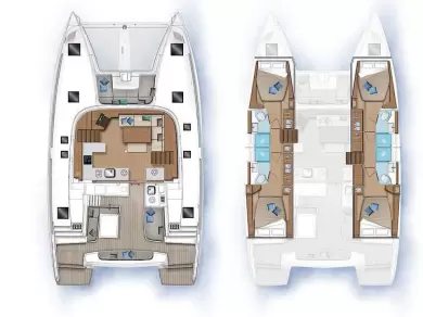 Noleggio barche Trogir economico Lagoon 46