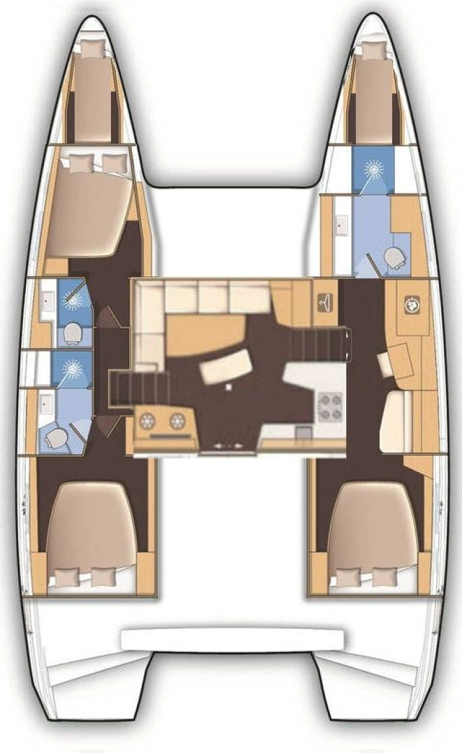 Noleggio Catamarano con o senza skipper Lagoon a Trogir