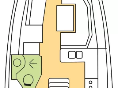 Noleggiare una Jeanneau Sun Odyssey 389 (2R) a Komolac