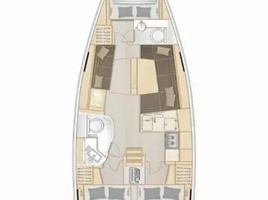 Noleggio barche Hanse Hanse 388 a Betina su Samboat