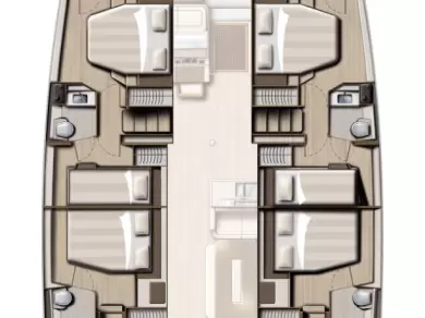 Noleggio Catamarano con o senza skipper Bali a Castelli